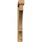 Ekena Millwork Balboa Block Rough Sawn Bracket w/ Offset Brace, Western Red Cedar, 6"W x 48"D x 48"H BKT0604X48X48BOA05RWR - alternate 4